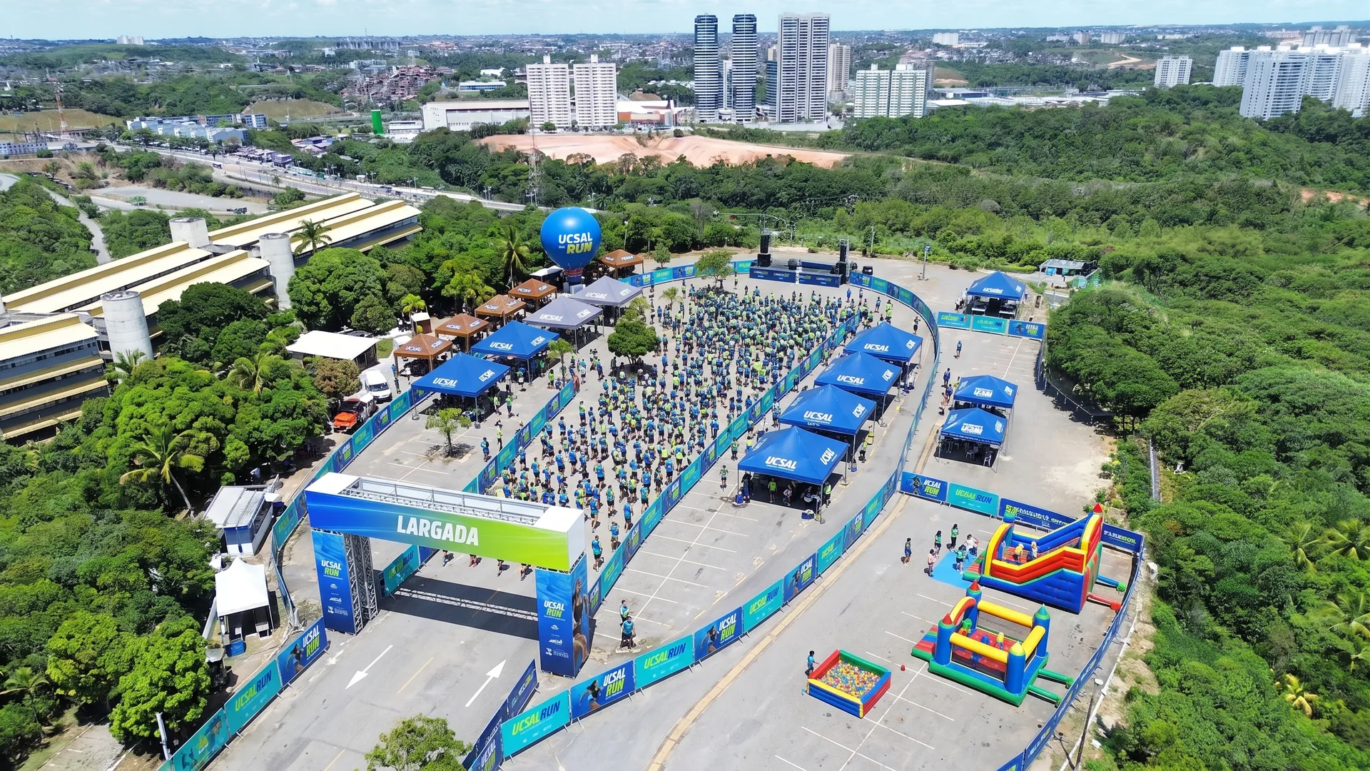 Arena da UCSal Run no Campus Pituaçu