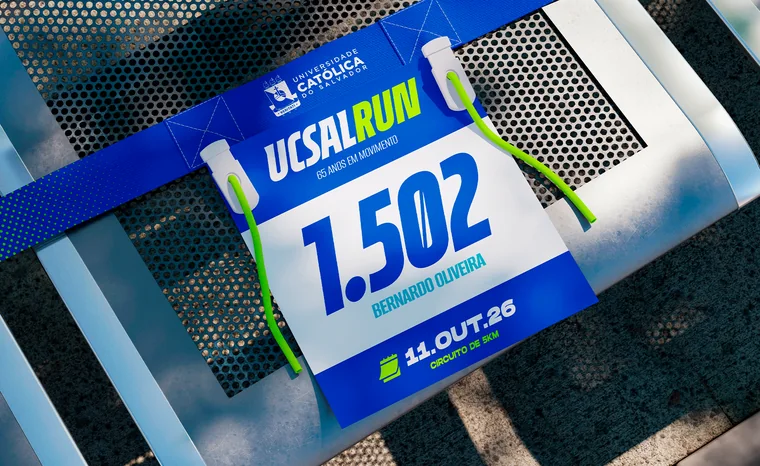 Número de peito da UCSal Run 2026