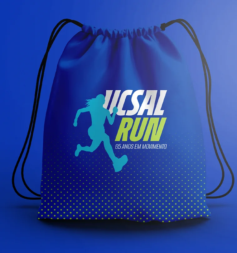 Sacochila da UCSal Run 2026