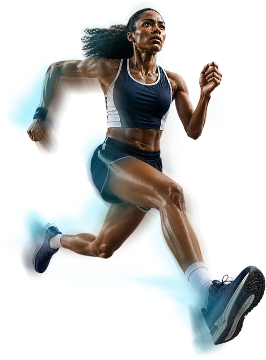 Atleta em movimento — UCSal Run 2026